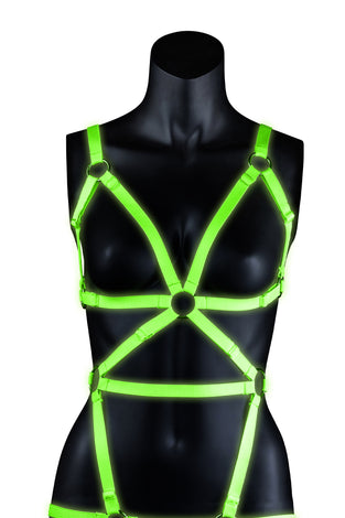Full Body Harness - Small / Medium - Glow in the  Dark OU-OU734GLOSM