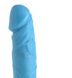 Pop Pecker 6.5 Inch Dildo With Balls - Blue POPP-AG766-BLU