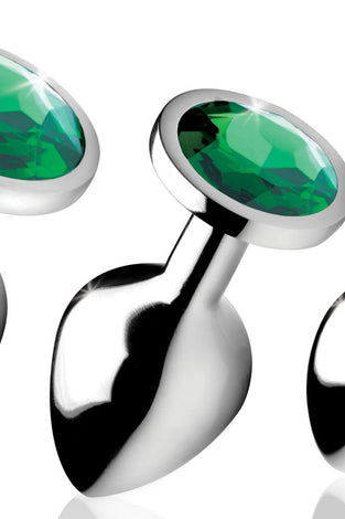 Emerald Gem Anal Plug Set BTYS-AG190