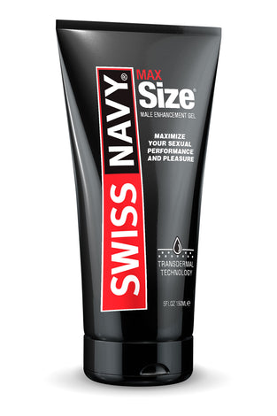 Swiss Navy Max Size Male Enhancement Gel 5 Fl Oz MD-SNMCS5