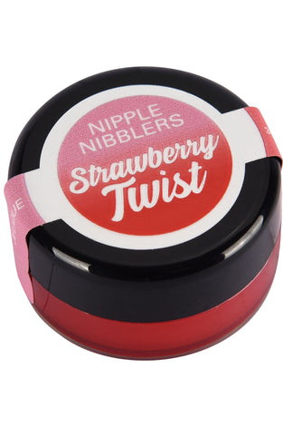 Nipple Nibblers Tingle Balm - Strawberry Twist -  3gm Jar JEL2504-05