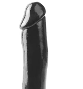 Basix Rubber Works 12 Inch Dong With Suction Cup - Black PD4231-23