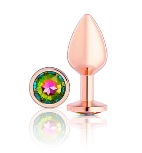 Cloud 9 Novelties Gems Rosy Gold Anal Plug -  Medium WTC301RG