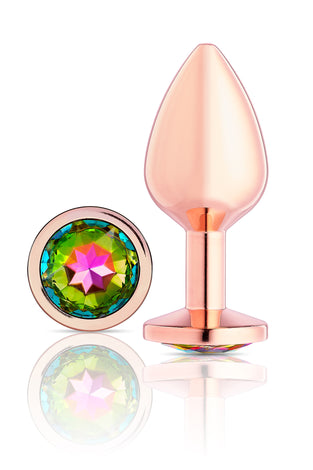 Cloud 9 Novelties Gems Rosy Gold Anal Plug -  Medium WTC301RG