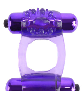 Fantasy C-Ringz Duo-Vibrating Super Ring Purple PD5863-12