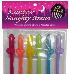 Rainbow Naughty Straws KG-NVS98