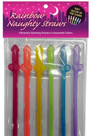 Rainbow Naughty Straws KG-NVS98