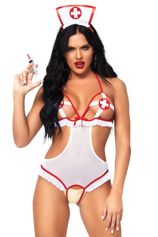 2 Pc. Naughty Nurse - One Size LA-87051