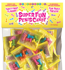 Super Fun Penis Candy 25 Individual Fun-Size Packages CP-900