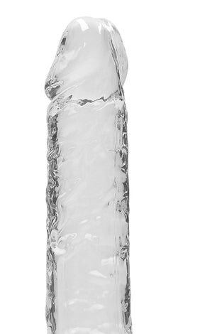 8 Inch Realistic Dildo With Balls - Translucent SH-REA092TRA
