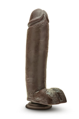 Dr. Skin - Mr. Mister 10.5 Inch Dildo With Suction  Cup - Chocolate BL-15416