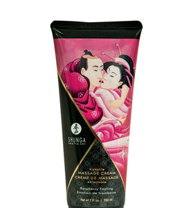 Kissable Massage Cream - Raspberry Feeling - 7  Fl. Oz. / 200 ml SHU4101