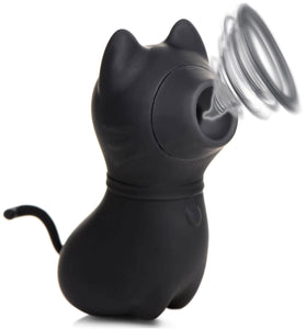 Sucky Kitty 7x Clitoral Stimulator - Black INM-AG960-BLK