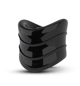 Stay Hard - Beef Ball Stretcher Snug X Long - 1 Inch Diameter - Black BL-93315