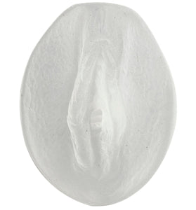 Palm Pal Frosted Ultraskyn Masturbator - Pussy - Clear DJ0683-01