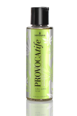 Provocatife Hemp Oil & Pheromone Infused Massage Oil - 4.2 Fl. Oz. / 125 ml SEN-VL602