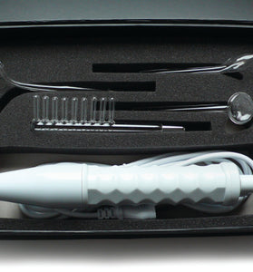 Neon Wand Electrosex Kit - White Handle - Purple Electrode KL-932W