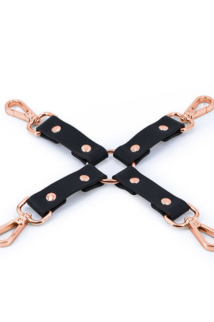 Bondage Couture - Hog Tie - Black NSN-1306-63