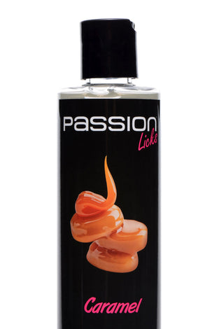 Passion Licks Caramel Water Based Flavored Lubricant 8 Oz PL-AE805-CARAM