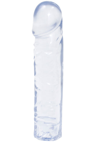 Crystal Jellies Classic Dong 8 Inch - Clear DJ0285-02