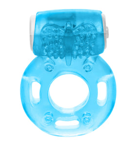 Foil Pack Vibrating Ring - Blue SE8000451