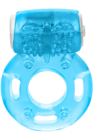 Foil Pack Vibrating Ring - Blue SE8000451
