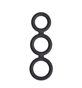 Renegade Triad Cock Ring - Black NSN1116-83