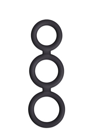 Renegade Triad Cock Ring - Black NSN1116-83