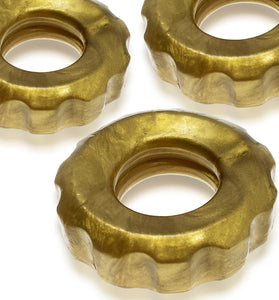 Super Huj - 3-Pack Cockrings - Bronze HUJ-137-BRZ