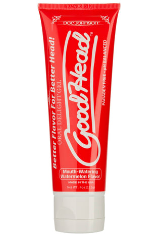 Good Head Oral Delight Gel 4 Oz - Watermelon DJ1360-06
