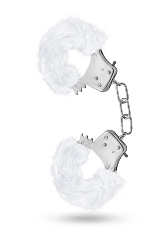 Temptasia - Plush Fur Cuffs - White BL-55514