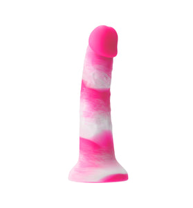 Colours - Pleasures - Yum Yum 8 In. Dildo - Pink NSN-0407-44