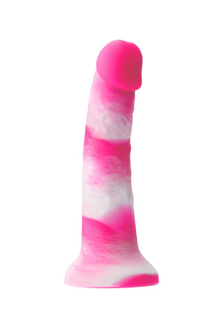 Colours - Pleasures - Yum Yum 8 In. Dildo - Pink NSN-0407-44