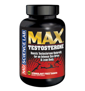 Max Testoterone - 60 Count Bottle MD-MT60