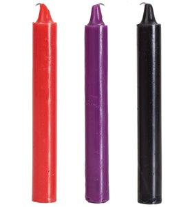 Japanese Drip Candles Set of 3 - Assorted Colors DJ2101-01