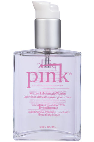Pink 4oz. Glass Bottle PK-G-4