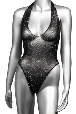 Radiance Deep v Body Suit - Queen - Black SE3002063