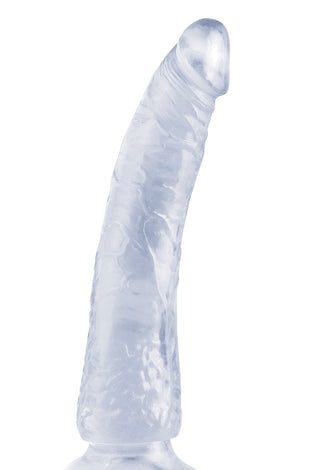 Basix Rubber Works - Slim 7 Inch With Suction Cup - Clear PD4223-20