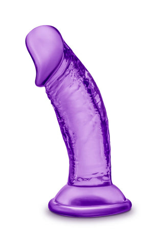 B Yours - Sweet n' Small 4 Inch Dildo With Suction Cup - Purple BL-13621