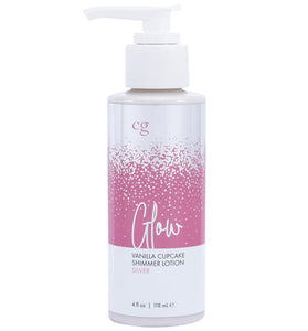 Glow Vanilla Cupcake Shimmer Lotion Silver 4 Oz CGC1303-04