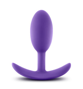 Luxe - Wearable Vibra Slim Plug - Medium - Purple BL-11861