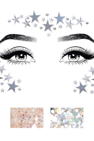 Dream Jewels Sticker - Silver LA-EYE028