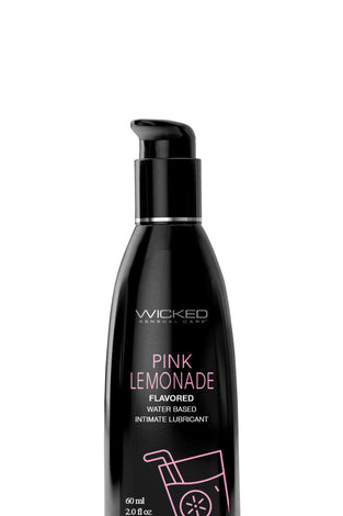 Aqua Pink Lemonade Flavored Water Based Intimate  Lubricant - 2 Fl. Oz. WS-90372