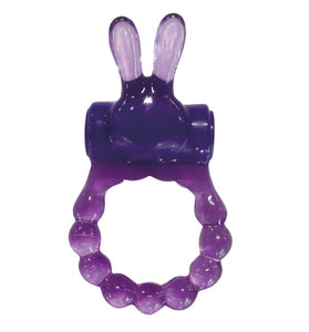 Vibrating Bunny Ring - Purple AL-284PUR