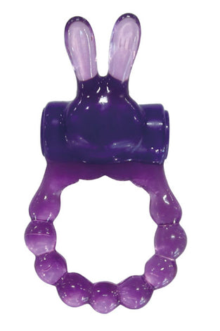 Vibrating Bunny Ring - Purple AL-284PUR