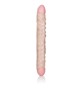 Ivory Duo 12 Inches Veined Double Dong SE0193012