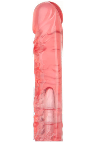 Vac-U-Lock 8 Inch Crystal Jellies Dong - Pink DJ1015-00