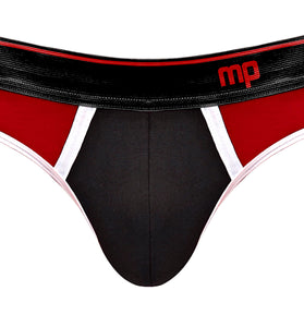 Retro Sport Panel Jock - S/ M - Black/ Red MP-395265BRSM