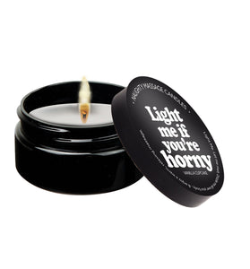 Light Me if You're Horny - Massage Candle - 2 Oz KS14302