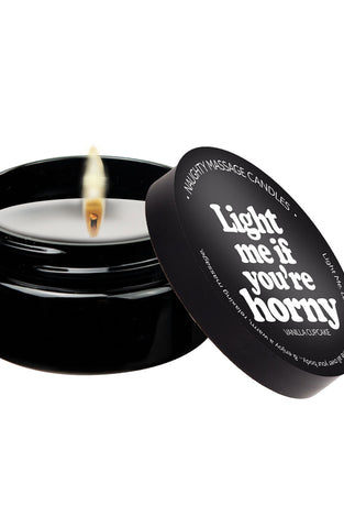 Light Me if You're Horny - Massage Candle - 2 Oz KS14302